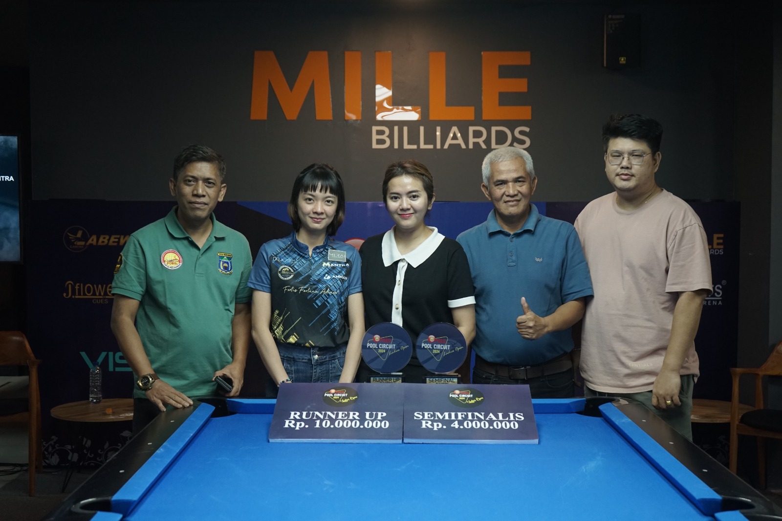 Tumbangkan Silviana Lu, Desi Raih Gelar Juara di POBSI Ladies Open 2024 Bali