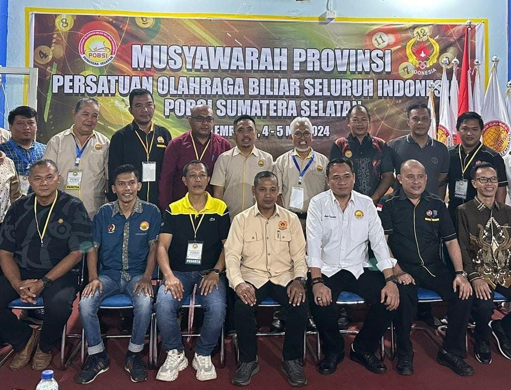 Andie Dinialdie Kembali Pimpin Pengprov POBSI Sumatera Selatan